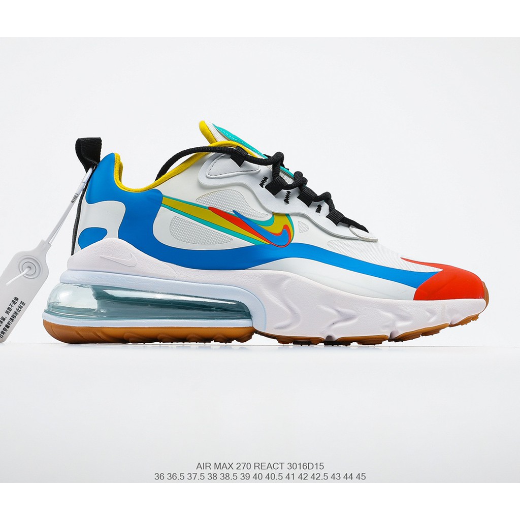 GIÀY SNEAKER MÃ SẢN PHẨM_Nike React Air Max 270  NHIỀU MÀU PHONG CÁCH FULLBOX + FREESHIP