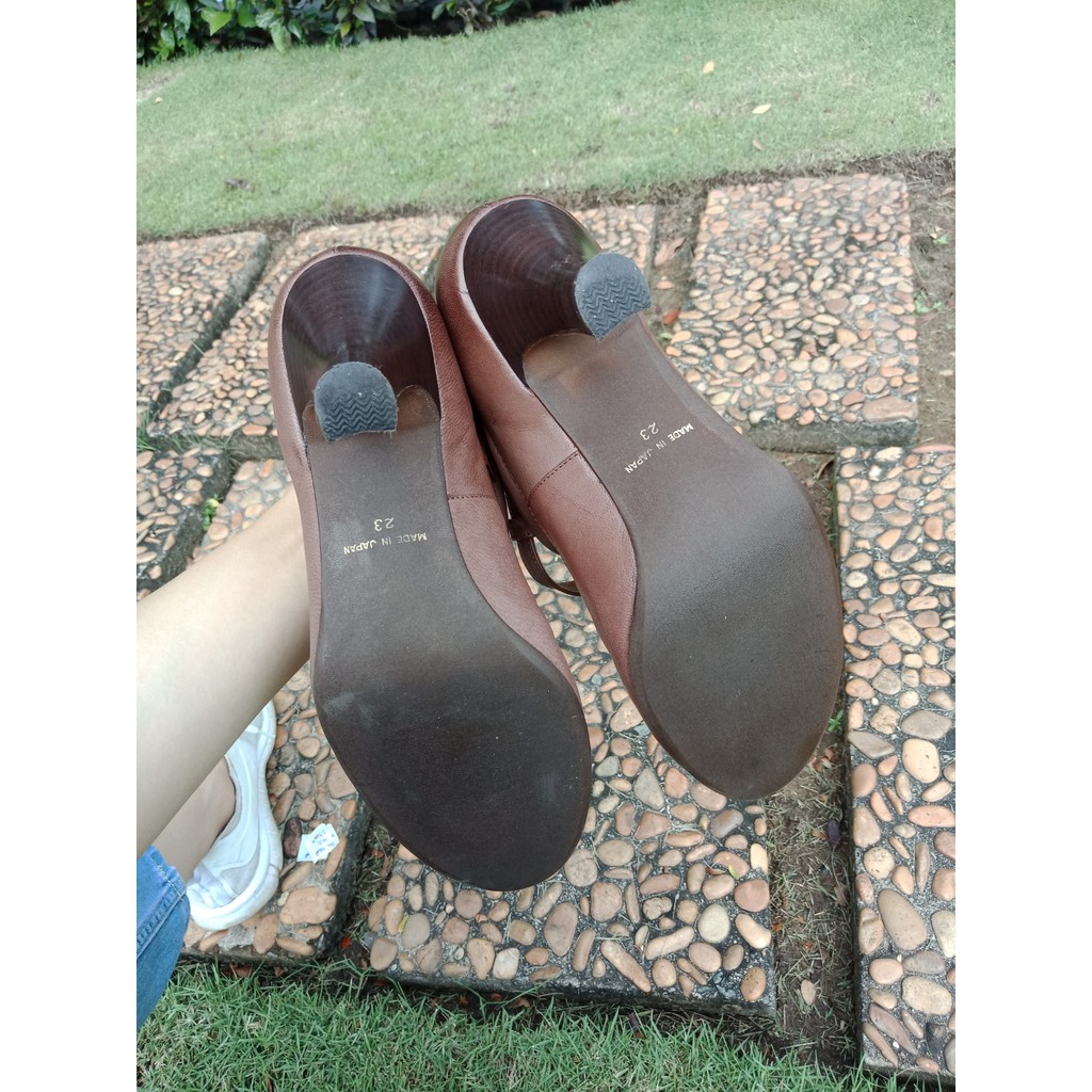 Boot da thật size 37 hiệu Shoopen Second-hand - Đồ Si Bon- Bốt