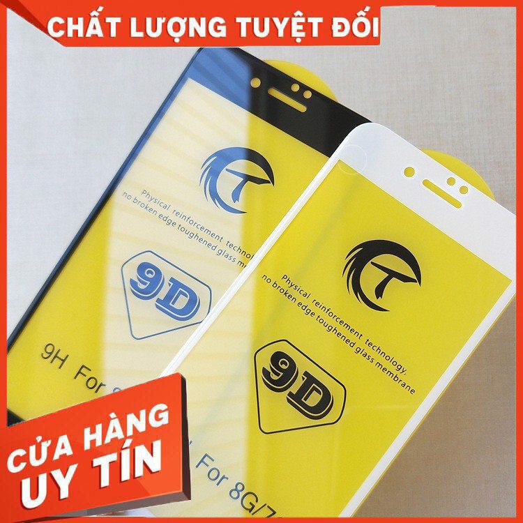 Kính Cường Lực IPhone 9D Full Màn Dòng 7/8/7Plus/8Plus/X/XS/XR/XsMax/11Pro/11/11ProMax