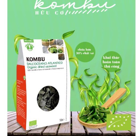 Rong biển Kombu hữu cơ 50g ProBios