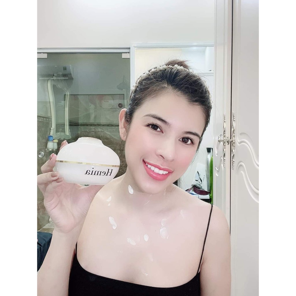 Kem body Hemia Hàn Quốc dưỡng trắng, cấp ẩm cực đỉnh, make up da rất đẹp, chống lão hóa da, chống nắng, xóa thâm | BigBuy360 - bigbuy360.vn