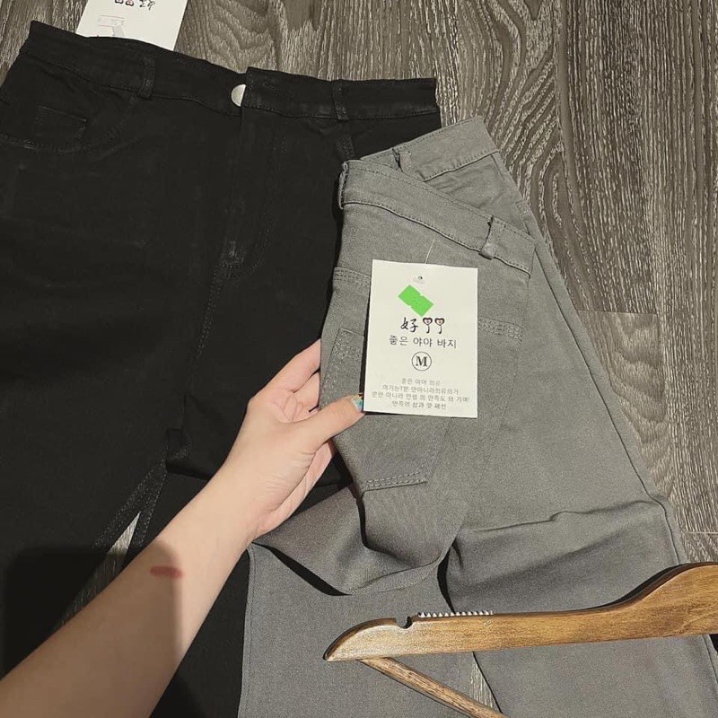 Quần Bò Giấy 1 Cúc Cạp Cao Siêu Hách Chân | BigBuy360 - bigbuy360.vn