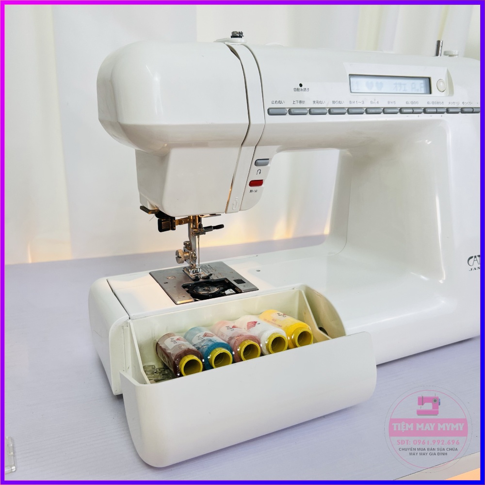 Máy May Gia Đình Mini Nhật Bản Bền Đẹp JANOME CADET SecondHand