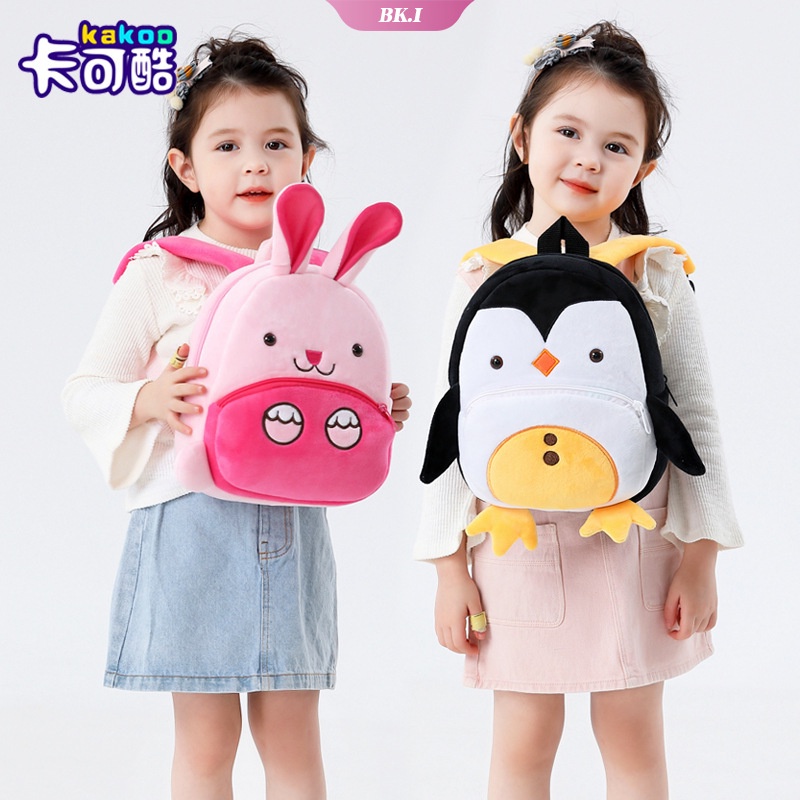 Ba Lô Hình Chim Cánh Cụt Hoạt Hình 3D Cho Bé