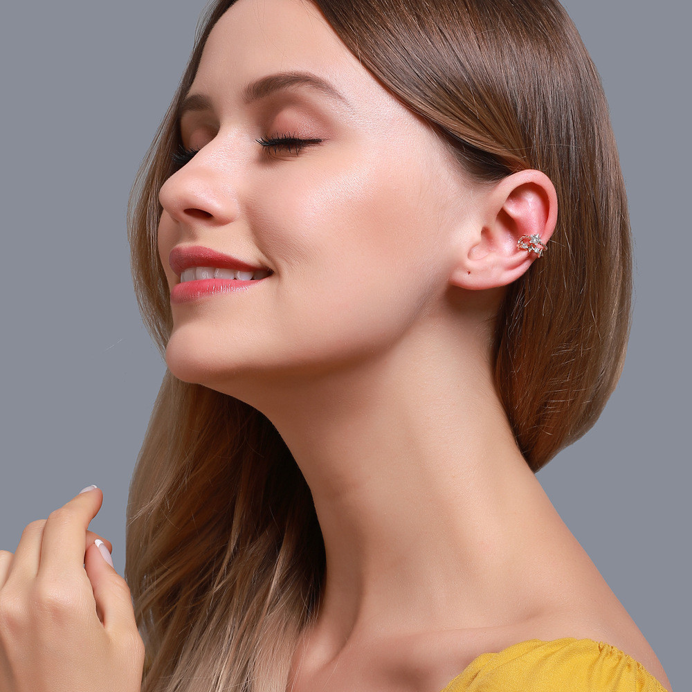 Khuyên tai hình ngôi sao thời trang cho nữ Yanqueens Trang sứ Quà tặng