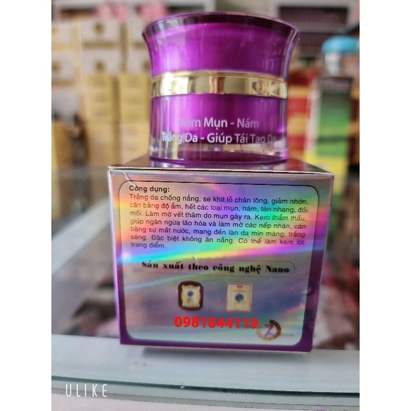 kem Son nhau thai cừu collagen mụn nám trắng da tái tạo 20gr.