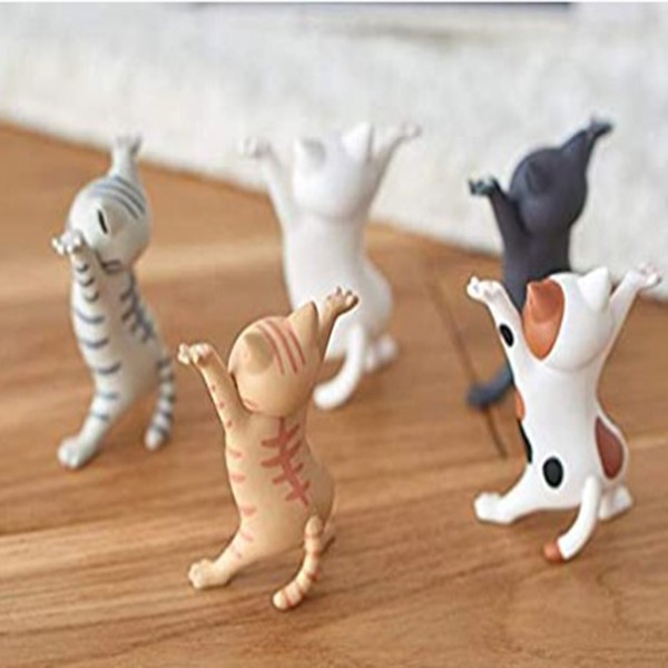 Set 5 Mô Hình Mèo Xinh Xắn Dùng Để Trang Trí