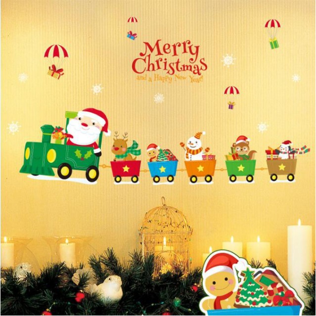 Decal trang trí tường Merry Christmas Cho Bé