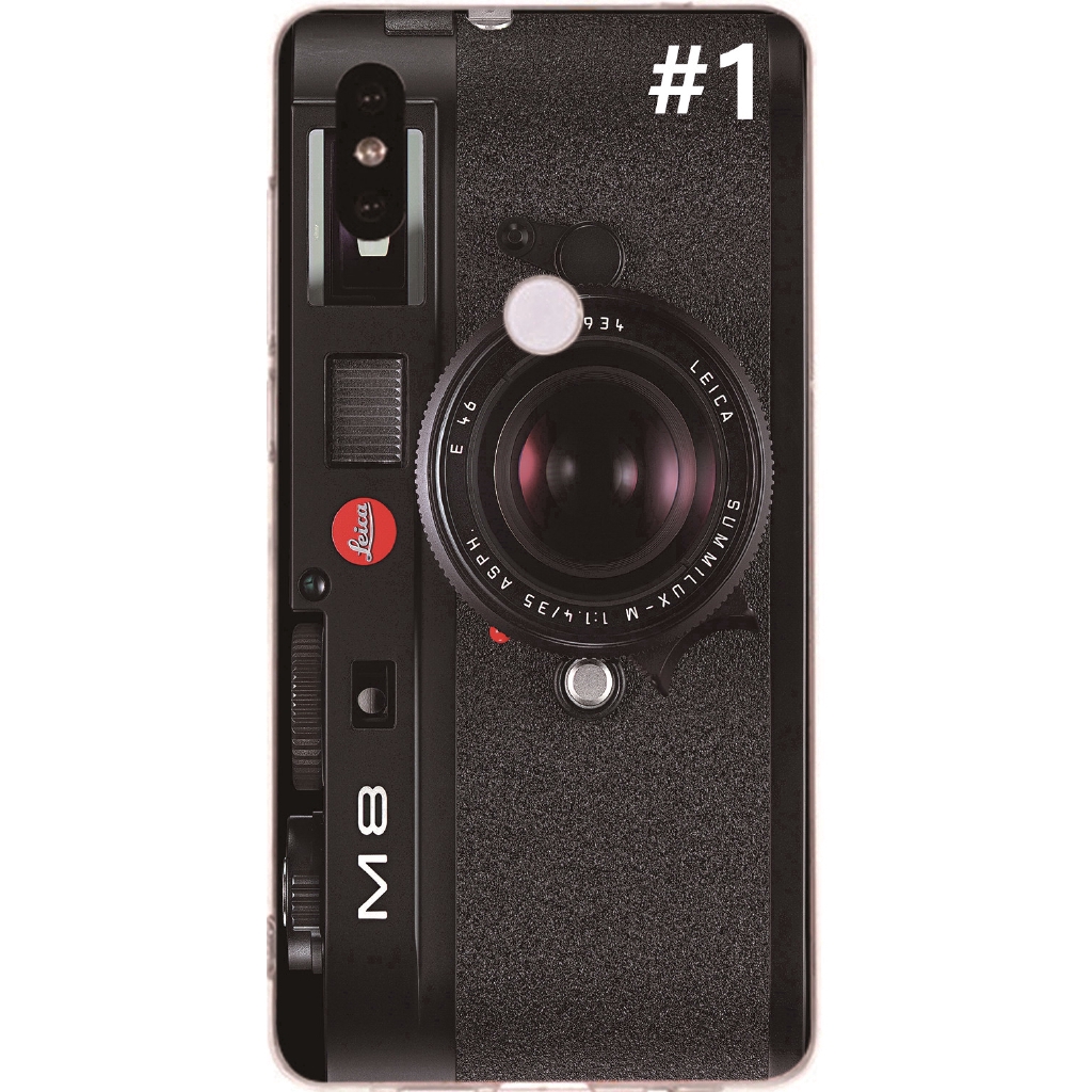 Ốp điện thoại TPU họa tiết camera cho ASUS Zenfone MAX (M1) ZB555KL /2 Laser ZE500KL/ZE550KL/GO ZB500KL