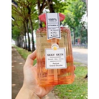 Sữa Tắm Pháp Hương Nước Hoa Sexy 600ml (Đủ Màu)