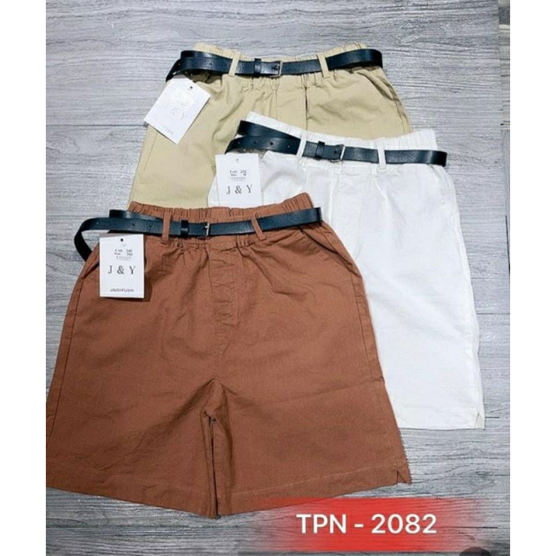 QUẦN SHORTS KAKI NỮ
