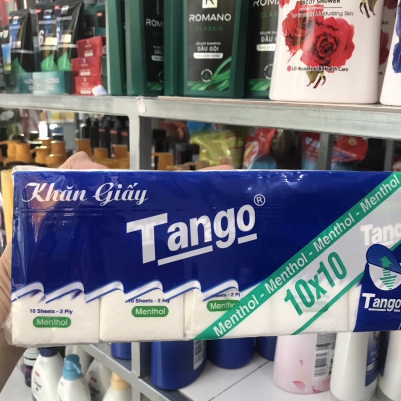 Khăn Giấy khô Tango Bỏ Túi