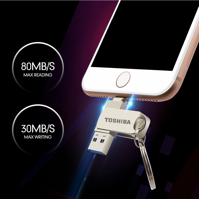 USB TOSHIBA vỏ kim loại dung lượng 512Gb chất lượng cao