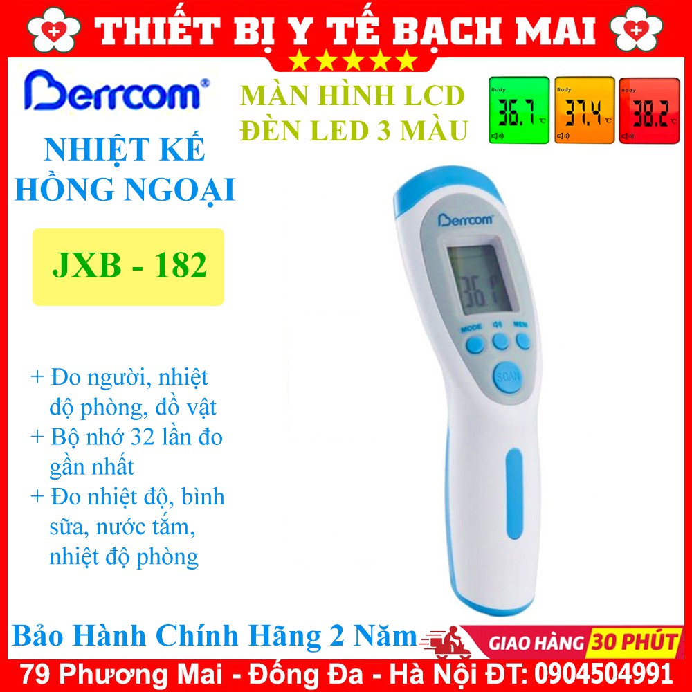 GIÁ SHOCK Nhiệt Kế Hồng Ngoại Cao Cấp Berrcom JXB-182