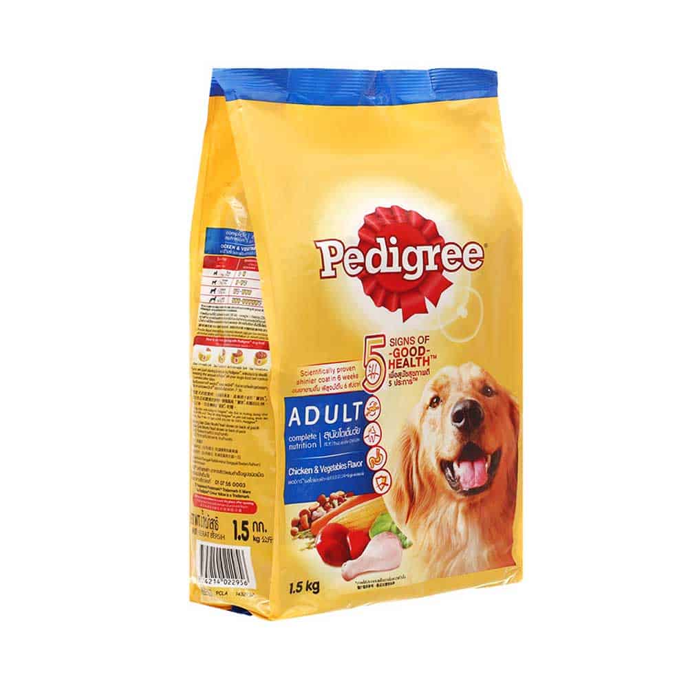 thức ăn hạt Pedigree chó trưởng thành 500gr -1,5kg