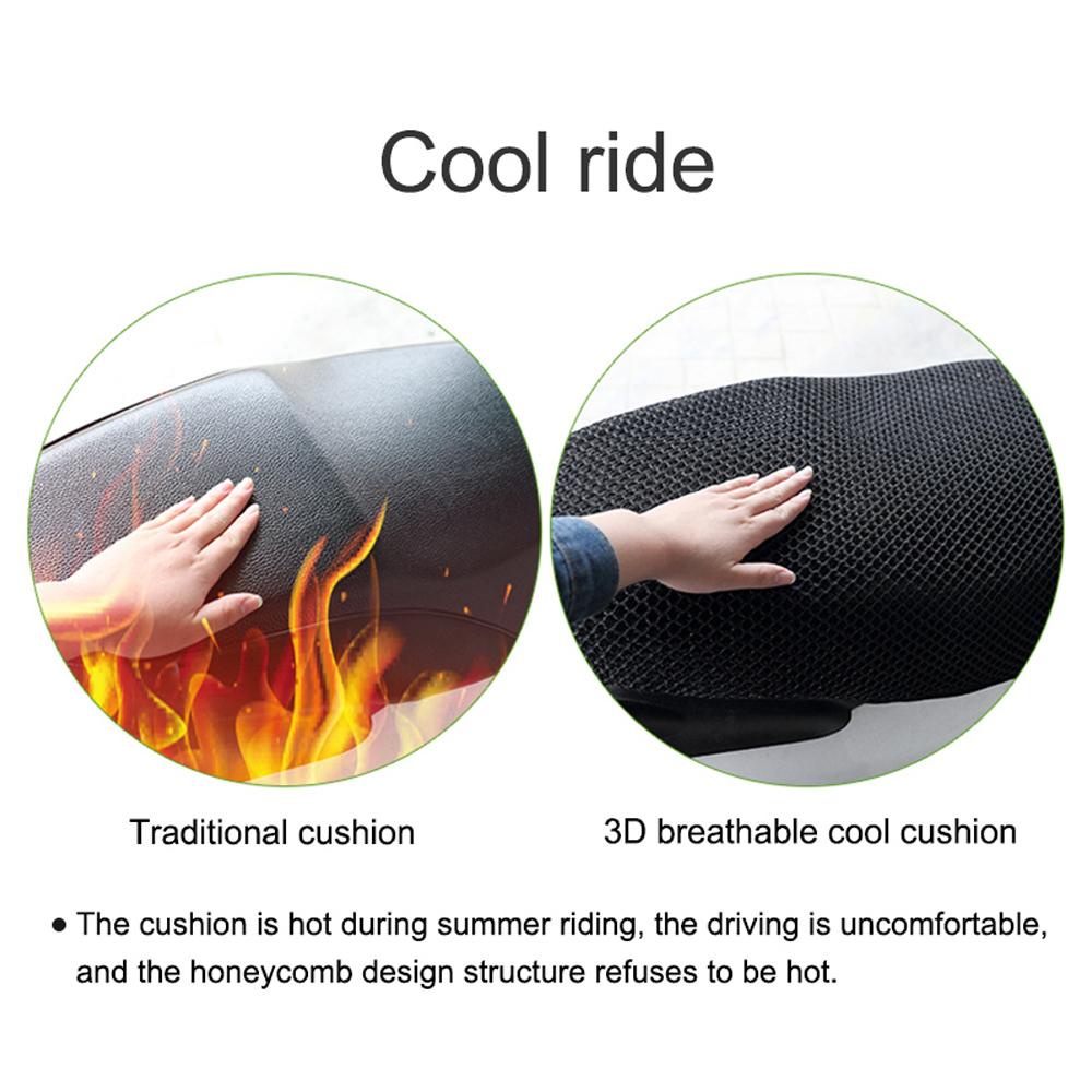 Vỏ Bọc Yên Xe Máy Điện GIOVANNI Chống Trượt Màu Đen Siêu Bền Size M / L / XL / XXL / XXXL