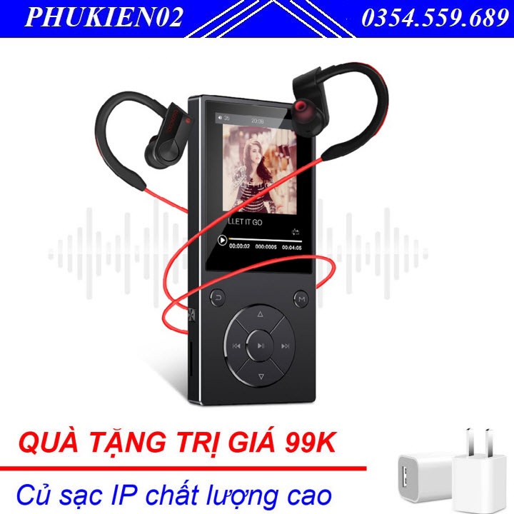 (Quà tặng 99k) Máy nghe nhạc Ruizu D11 màn hình 2.4inch cao cấp - Máy nghe nhạc Bluetooth Mp3/Mp4