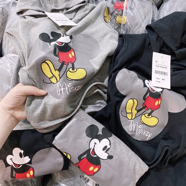 Sét 2 bộ quần áo mickey