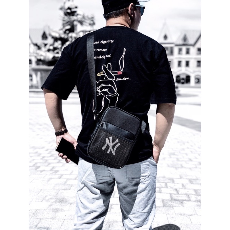 Túi đeo chéo MLB hàng xuất