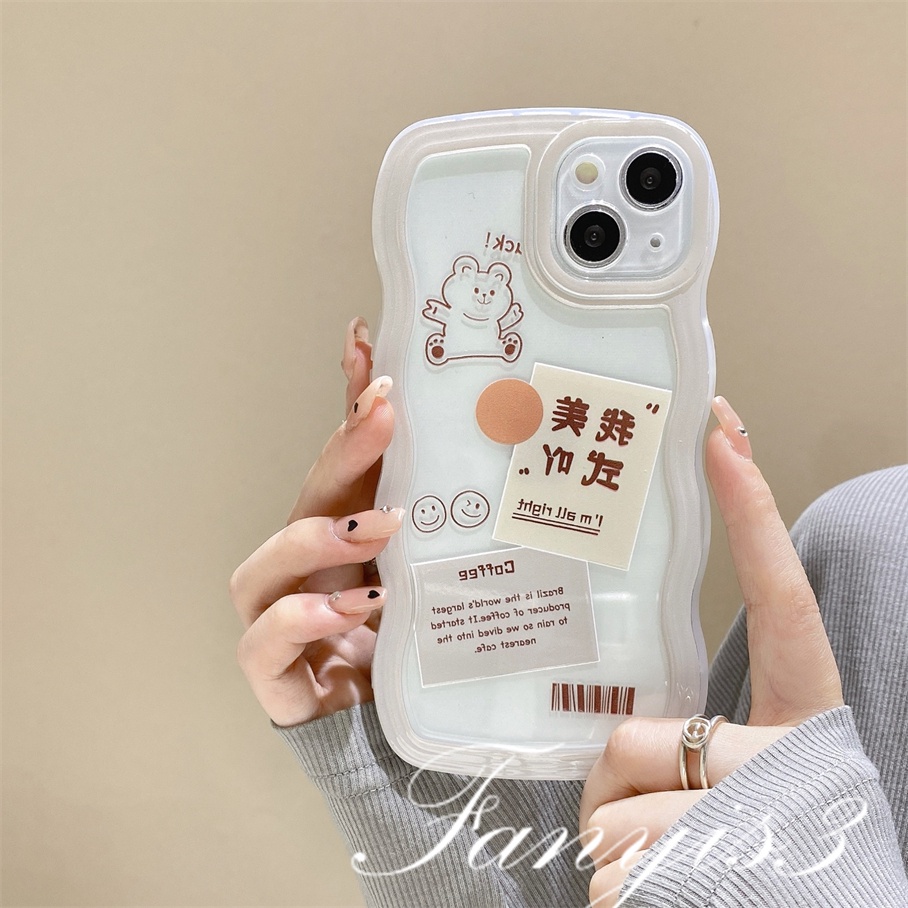 Ốp Điện Thoại Viền Lượn Sóng Trong Suốt Cho iPhone 14 13 12 11 Pro Max X XR Xs Max 8 7 6 6s Plus SE 2020