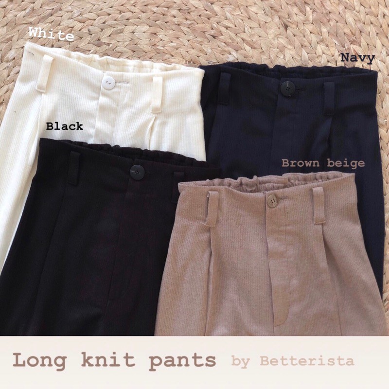 Quần dài freesize vải len mỏng