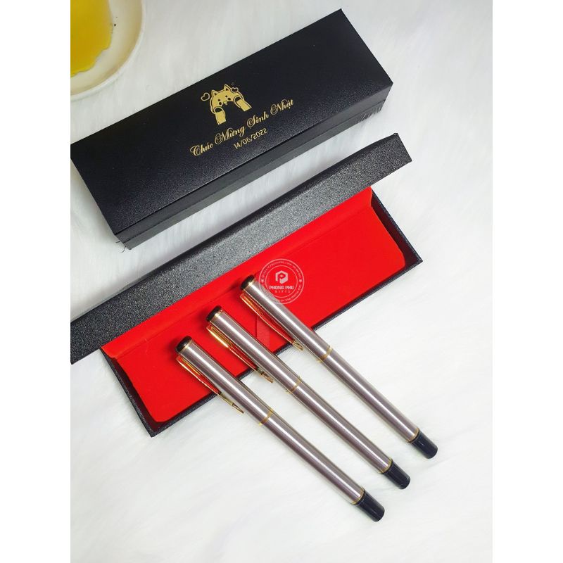 Bút ký khắc tên, logo - quà tặng thầy cô, văn phòng