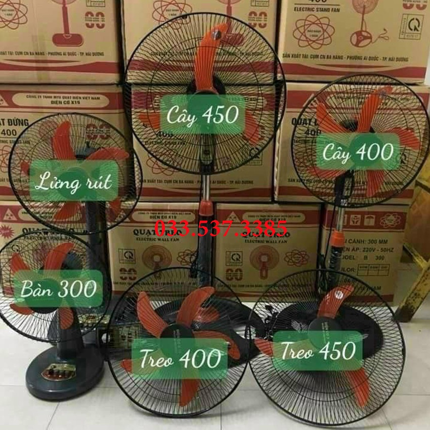 Quạt điện cơ x19, quạt điện nhỏ X19 - 300 bền đẹp công suất 48W
