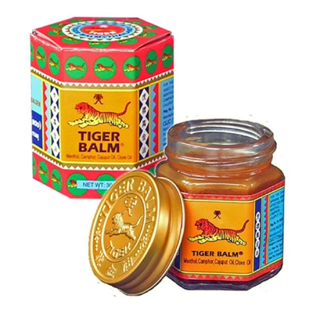 Dầu cù là massage / xoa bóp giảm đau Tiger balm (CHÍNH HÃNG)