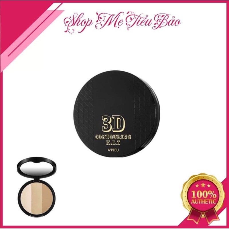 Phấn Tạo khối 3 ô Apieu 3D Contouring KIT