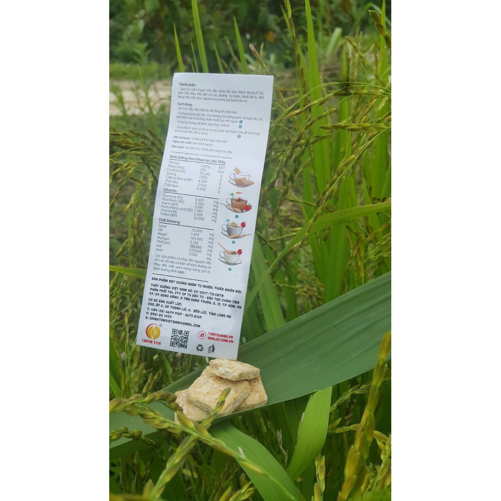 Bánh Quy Gạo lức mầm Ngok Linh - gói 300g | BigBuy360 - bigbuy360.vn