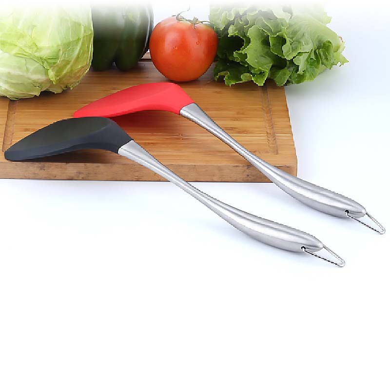 Bộ Dụng Cụ Nấu Ăn Tay Cầm Bằng Thép Không Gỉ Cao Cấp