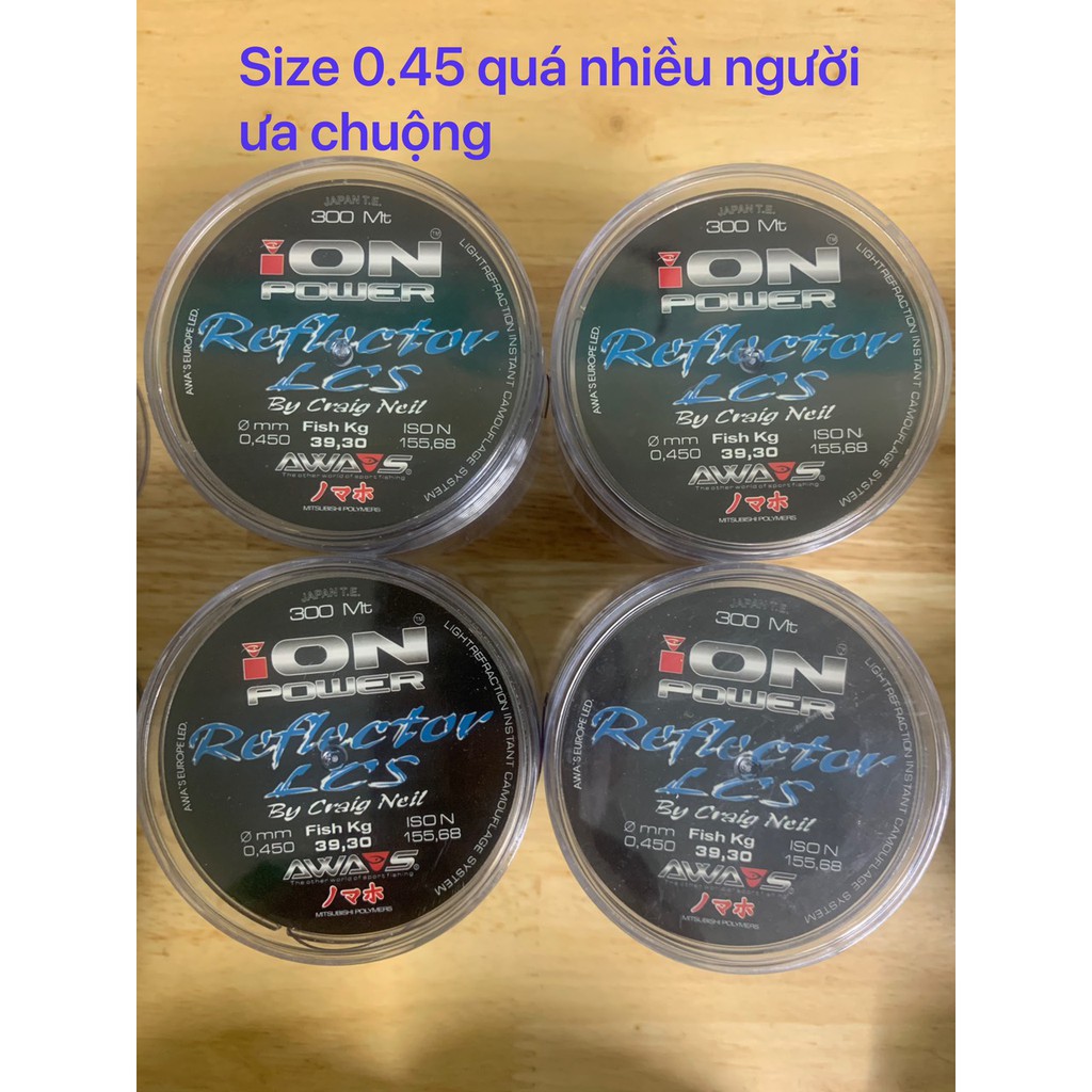 Cước ION 300m, tải cá 79kg