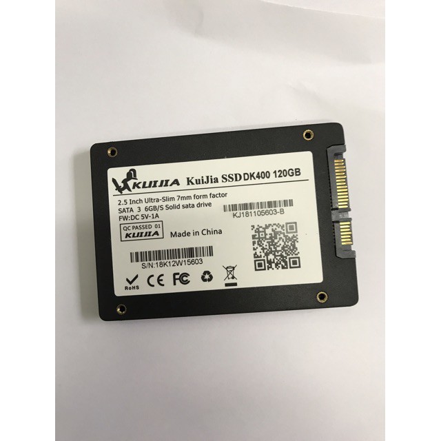 [Mã ELCLXU8 hoàn 150K xu đơn 500K] Ổ Cứng SSD Kuijia 120Gb - Bảo Hành Chính Hãng | BigBuy360 - bigbuy360.vn