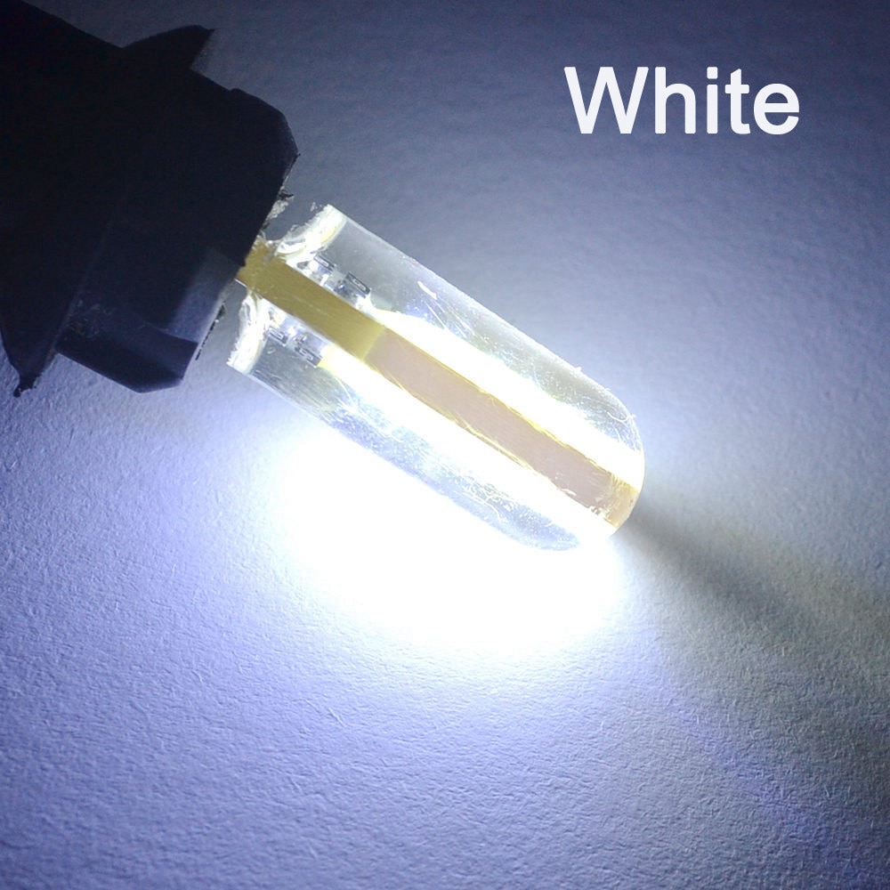 Bóng Đèn Halogen T10 W5W Ánh Sáng Trắng Đỏ Dành Cho Xe Hơi