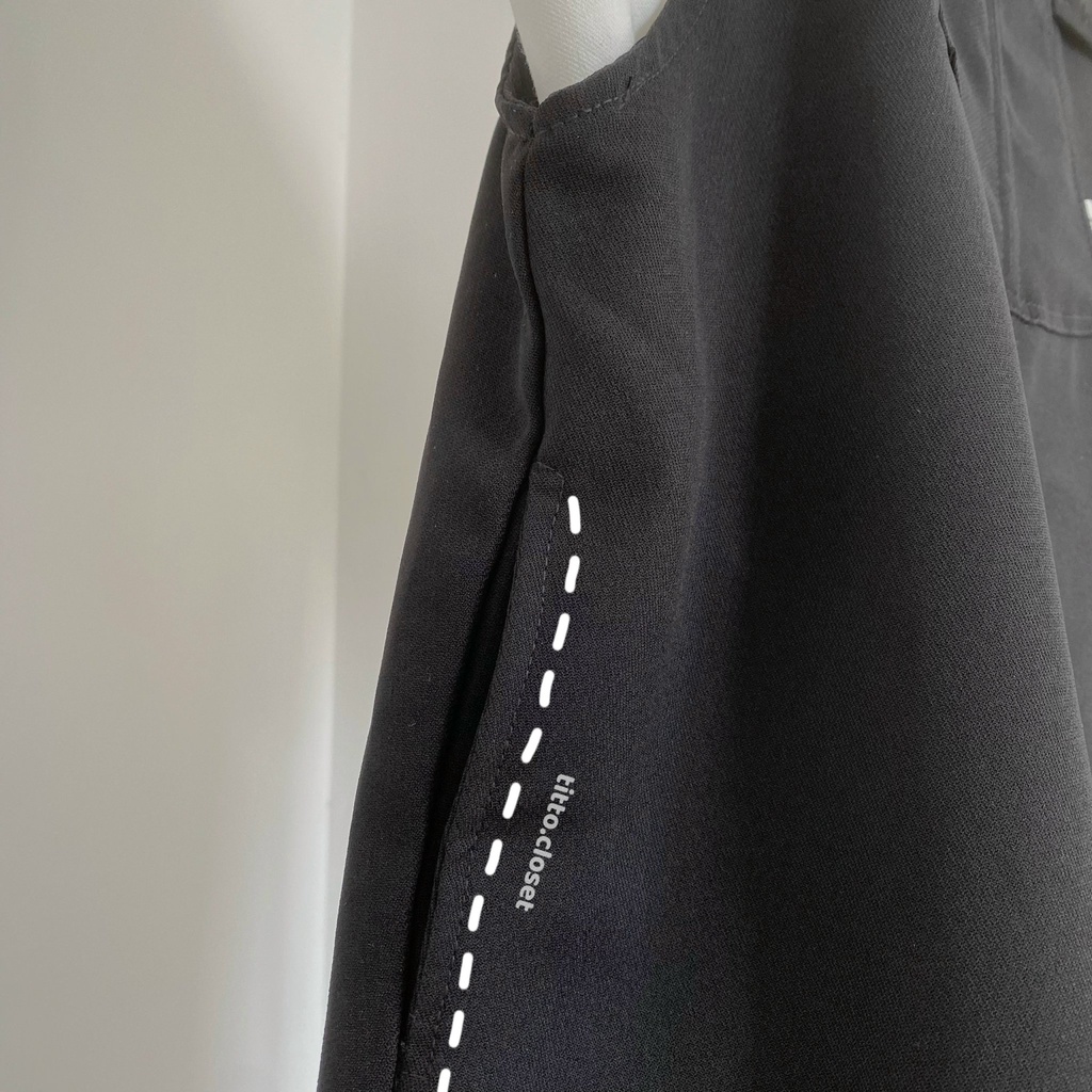 Váy Yếm Ulzzang Thêu Chỉ Nổi Titto - Mẫu Độc Quyền - Ảnh Thật - Titto Closet