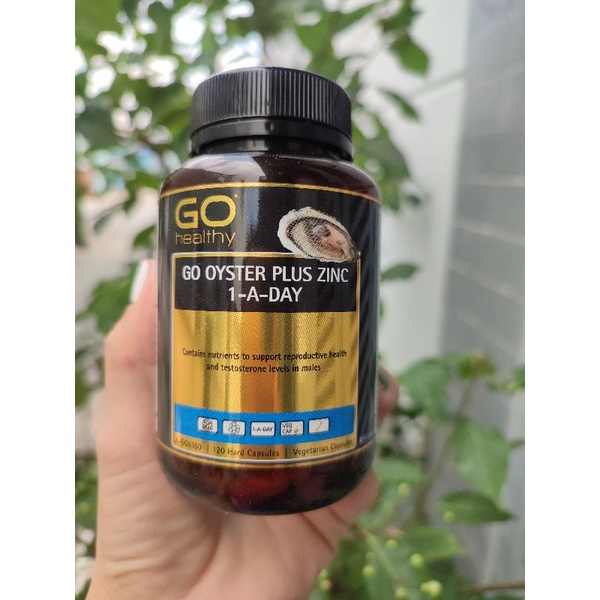 Tinh chất hàu Oyster plus ZinC hỗ trợ tăng sinh lý nam  cải thiện sinh lý 120 viên dành cho người từ 18 tuổi
