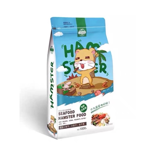 1kg Thức ăn đặc biệt vị hải sản dành cho hamster