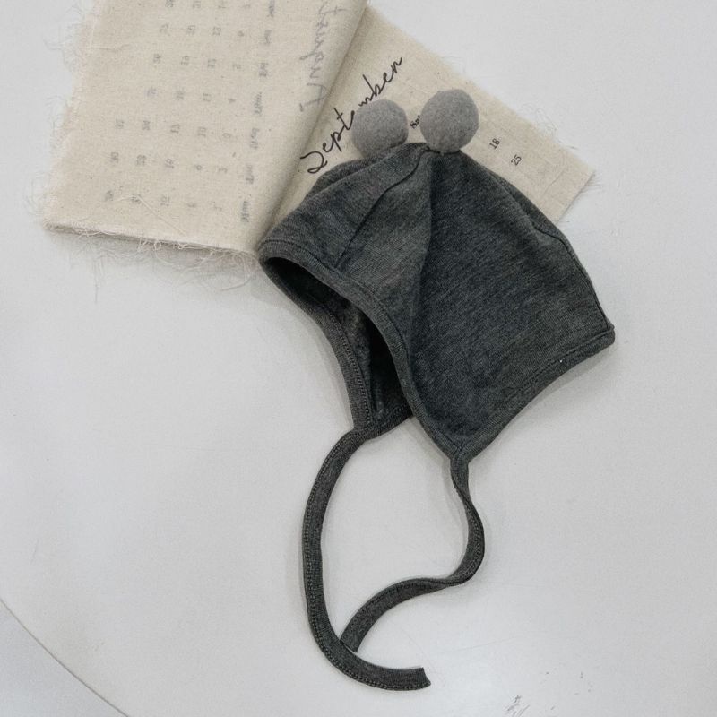Mũ cục bông cotton Hàn mềm  mại cho bé trai,bé gái