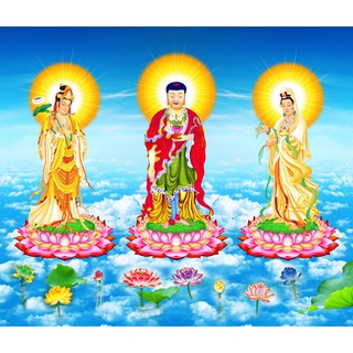 Tranh đính đá 5D , Tranh Phật đính full đá