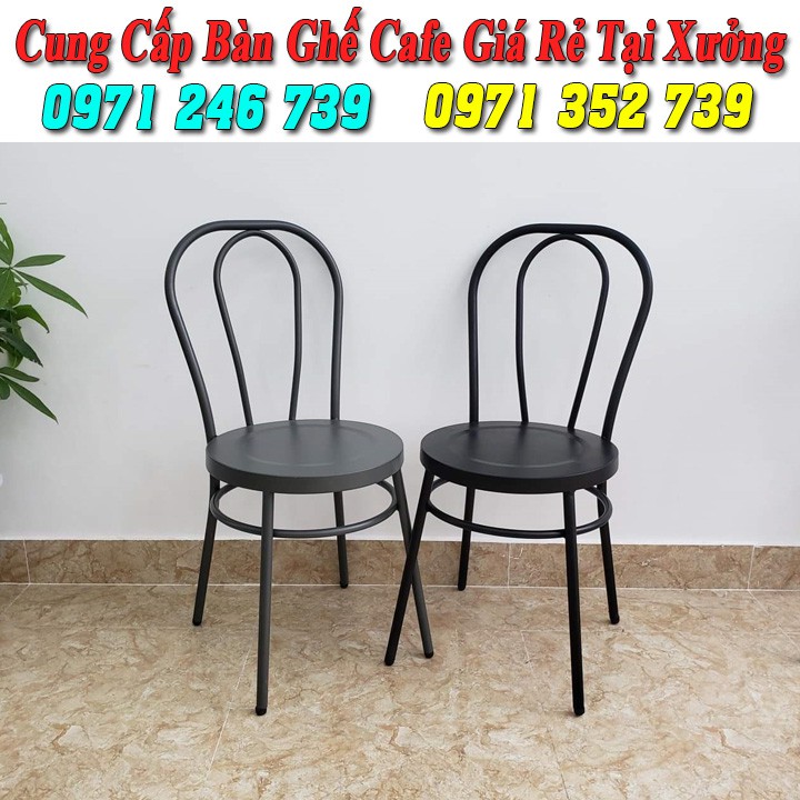 Ghế sắt cafe thanh lý giá rẻ