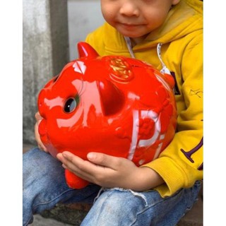 Heo/lợn đất tiết kiệm cỡ to( kèm video và ảnh thật)  (sẵn hàn0