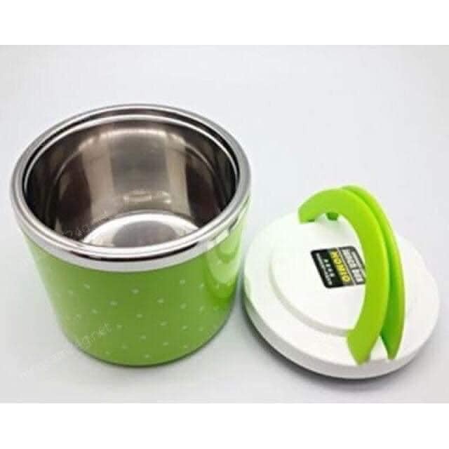 Cặp lồng chấm bi 3 tầng inox cao cấp