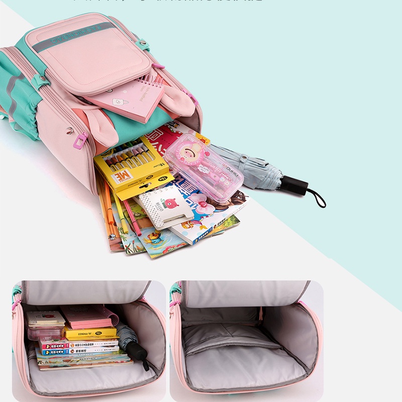 Balo chống gù cho bé tiểu học cặp đi học cho trẻ em cấp 1 FASHIONBAG PSB108