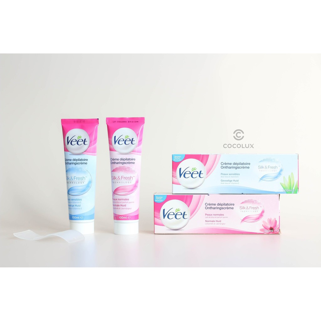 KEM TẨY LÔNG VEET SILK & FRESH