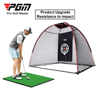 Lưới tập golf dành cho người lớn gấp 3m PGM golf có vải mục tiêu thích hợp để tập luyện ngoài trời trong nhà