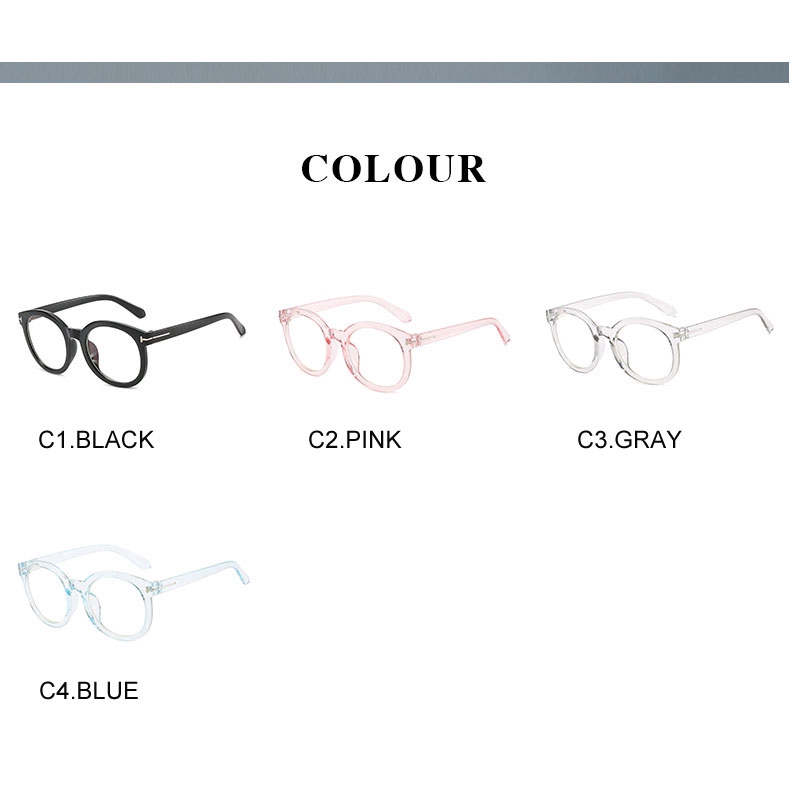 Mắt kính gọng vuông phong cách retro thời trang cho nữ