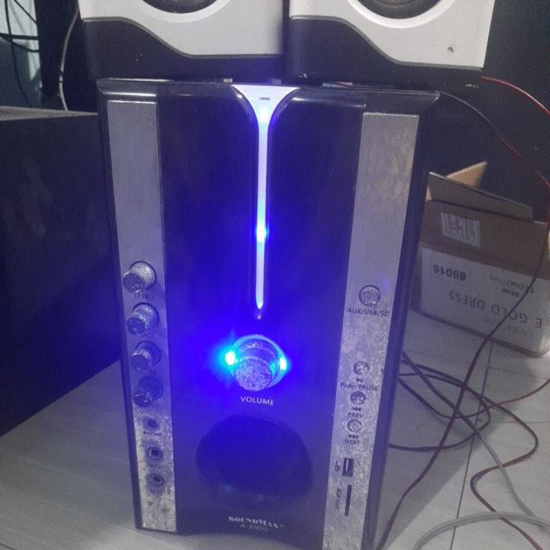 Loa sub vi tính Soundmax A-8900 cũ như hình
