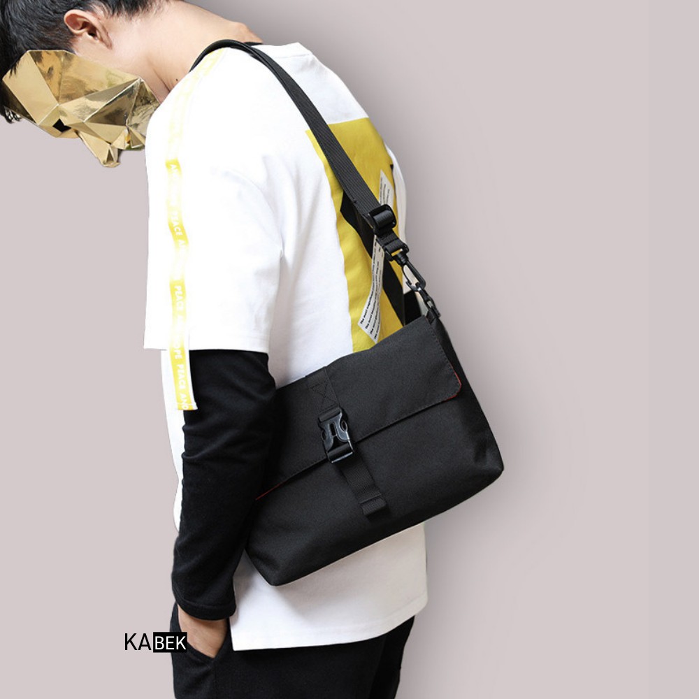[GIẢM GIÁ] Túi Đeo Chéo Nam Phong Cách Hàn Quốc Chống Nước kabekstore - Túi Đeo 2 Mặt Chống Nước KABE09 | BigBuy360 - bigbuy360.vn