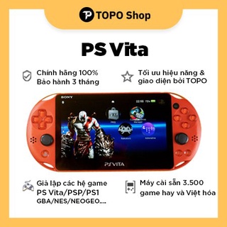 Ps Vita 2000 Bao gồm 3.500 game PSvita PSP PS1 GBA NES NEOGEO + Đầy Đủ Phụ