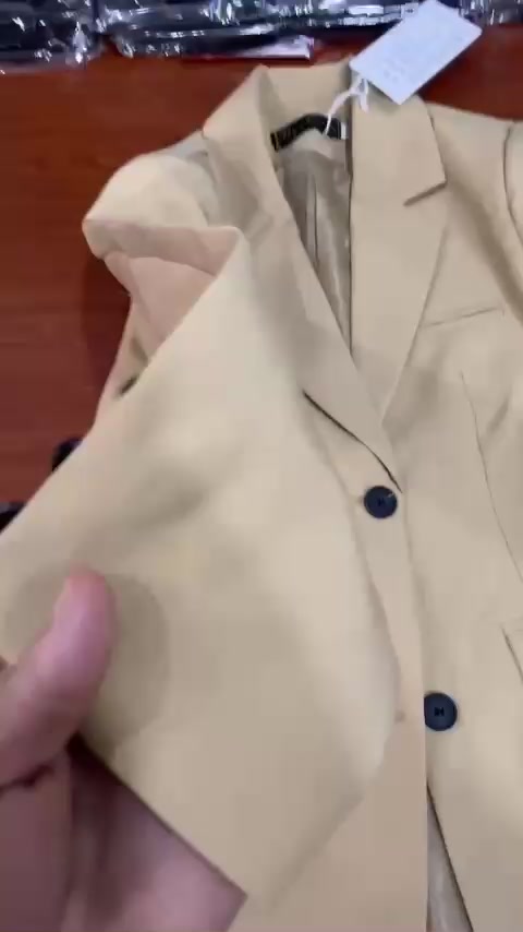 Áo blazer nữ dài tay Chelgy 2 cúc, áo vest nữ 2 lớp dầy dặn mùa thu đông form rộng 3 màu Đen, Nâu, Trắng CG-ABLZ101 | BigBuy360 - bigbuy360.vn